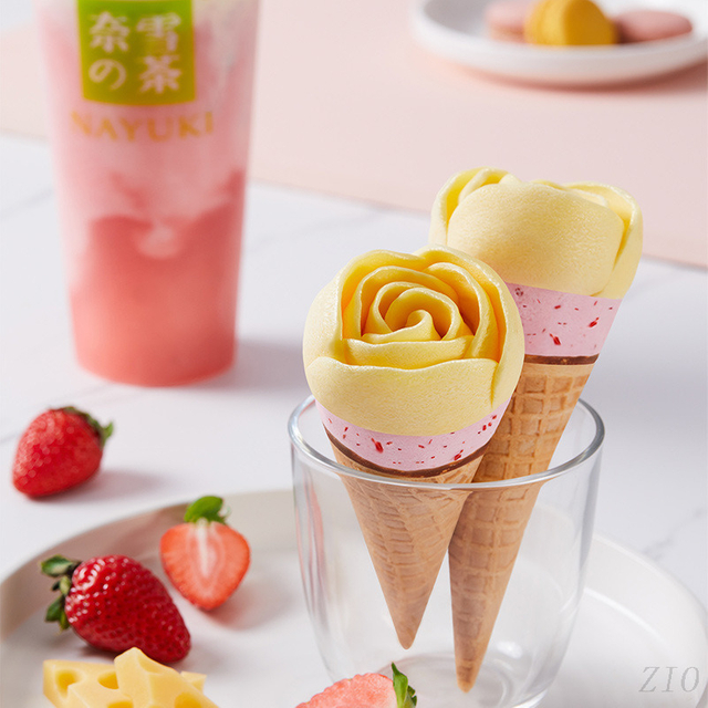 Easy-Mix Vanilla Flavor Ice Cream Powder for Homemade Desserts