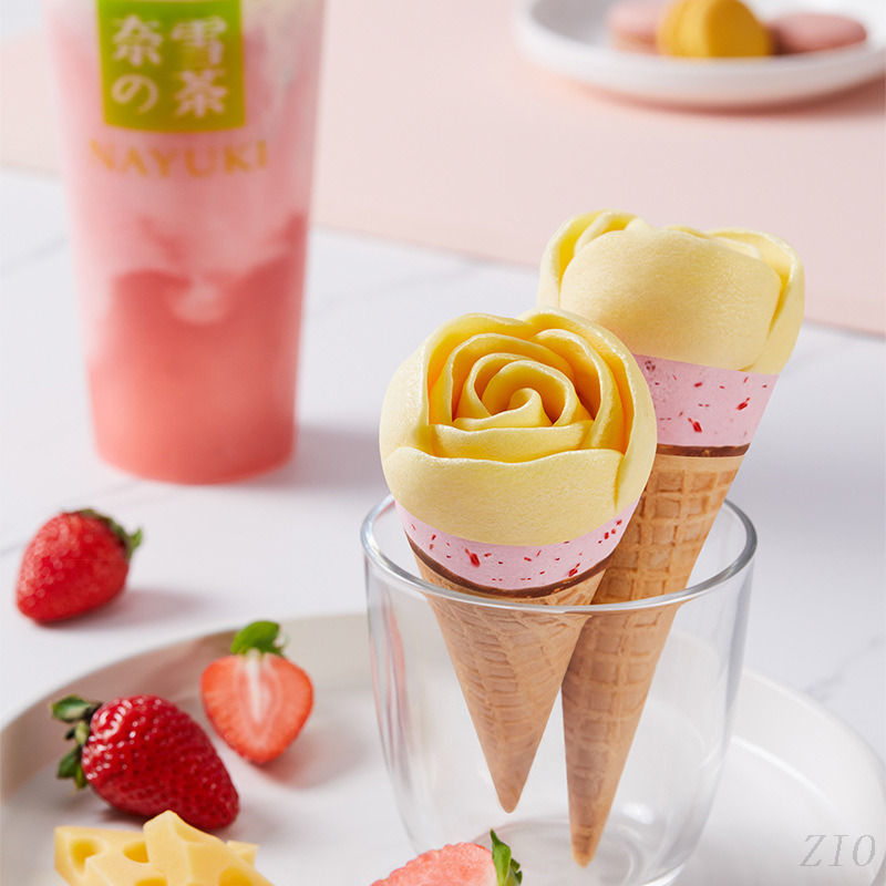 Easy-Mix Vanilla Flavor Ice Cream Powder for Homemade Desserts